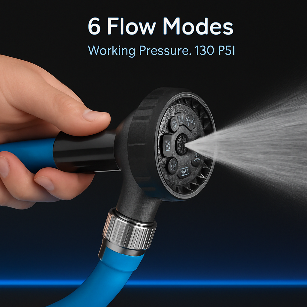 Non-Expanding Garden Hose for All-Weather Use