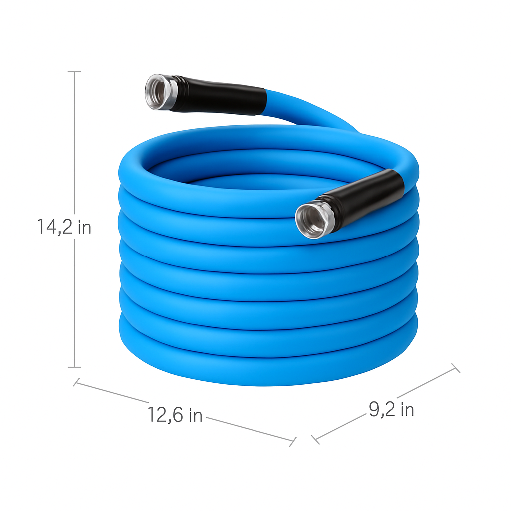 Non-Expanding Garden Hose for All-Weather Use