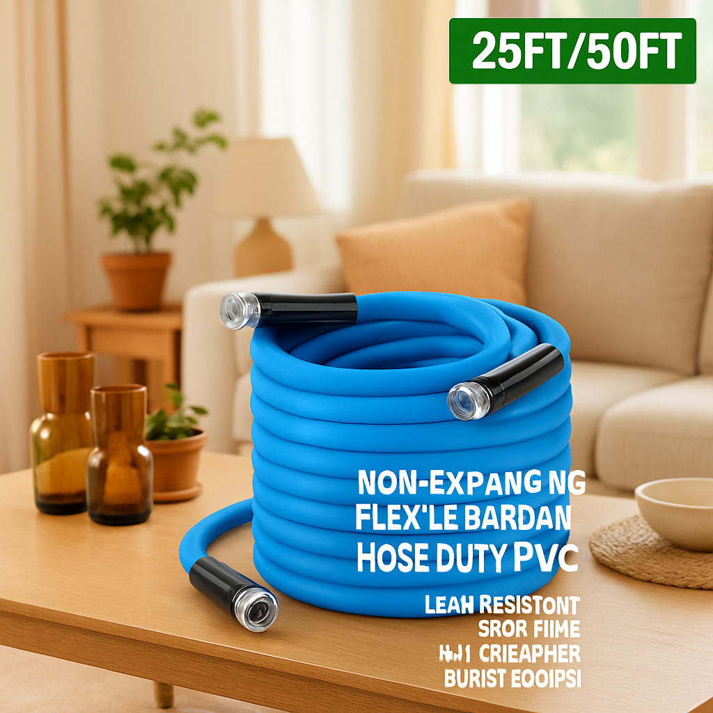 Non-Expanding Garden Hose for All-Weather Use