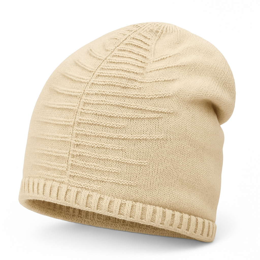 Knit Beanie Hat for Winter: Soft, Slouchy Comfort