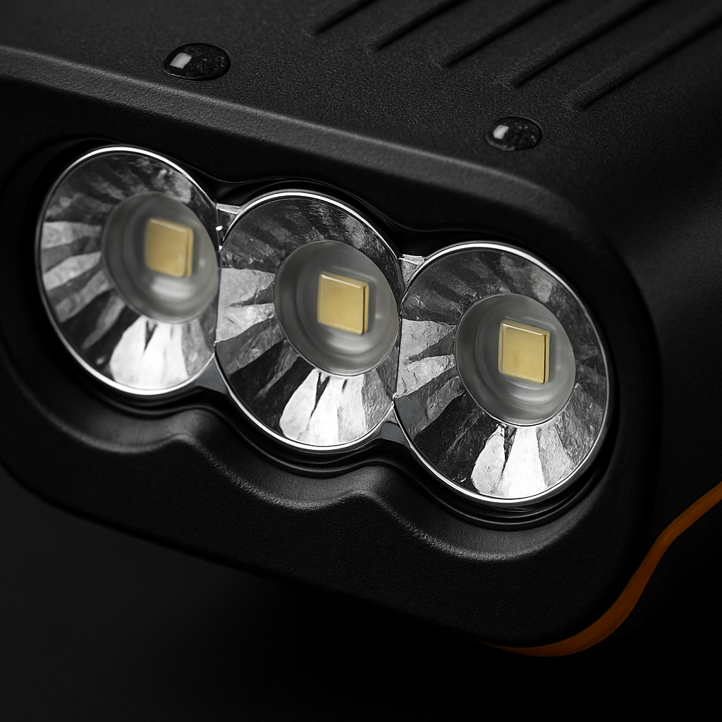 Bike Light Set: USB Rechargeable Front & Rear LEDs