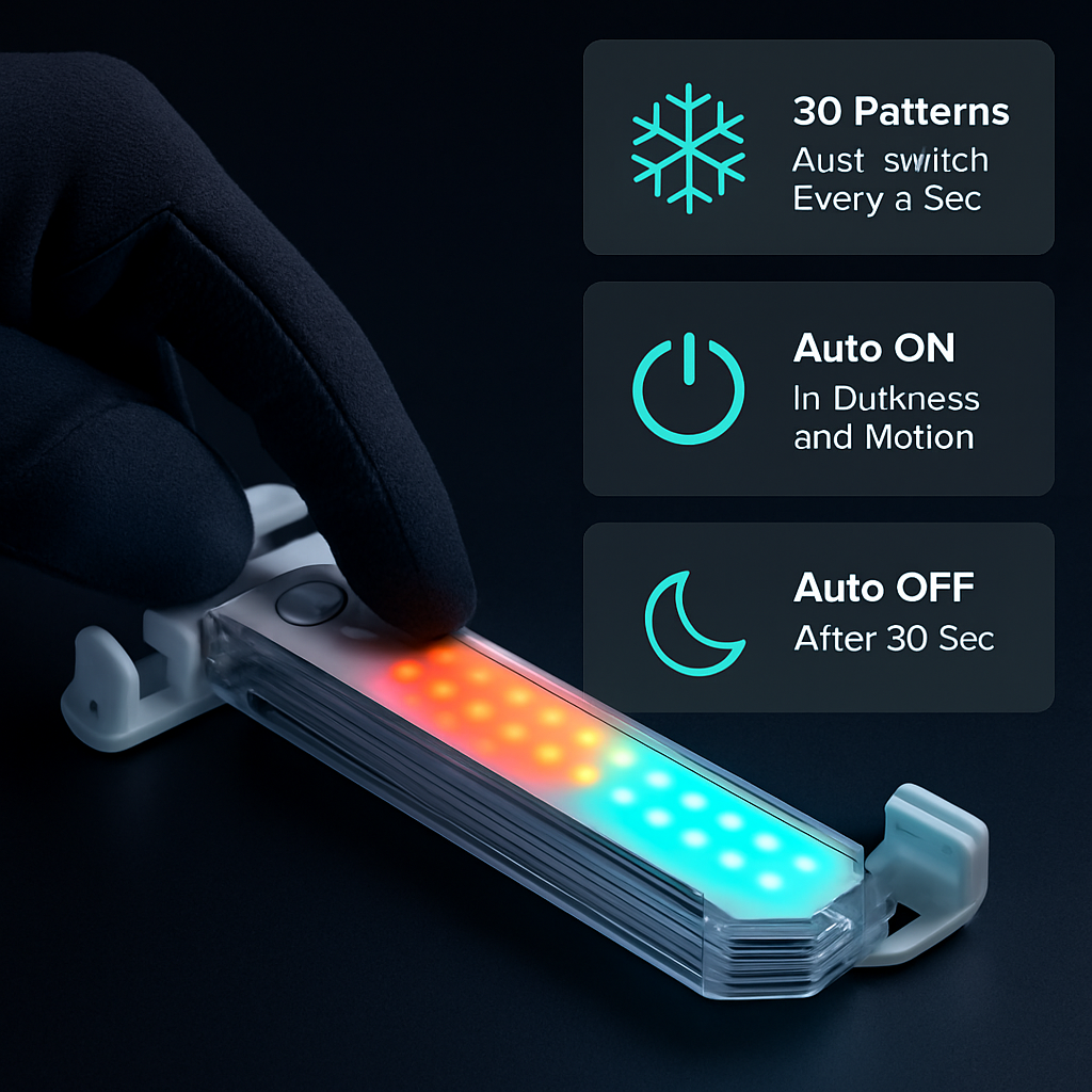 2Pcs 32LEDs Patterns Cycling Lights Rainbow Wheel Tire Flash Lamp Bicycle Colorful LED Wheel Spoke Signal Light w/ 30 Patterns