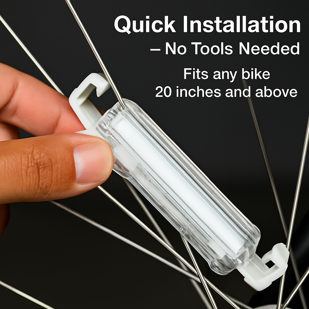 2Pcs 32LEDs Patterns Cycling Lights Rainbow Wheel Tire Flash Lamp Bicycle Colorful LED Wheel Spoke Signal Light w/ 30 Patterns