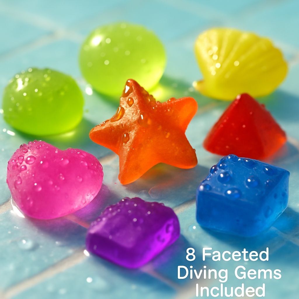Diving Pool Toys Set for Kids 3+ - Fun Water Toy Kit