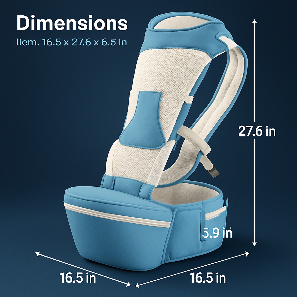 Multifunctional Baby Carrier with Ergonomic Design