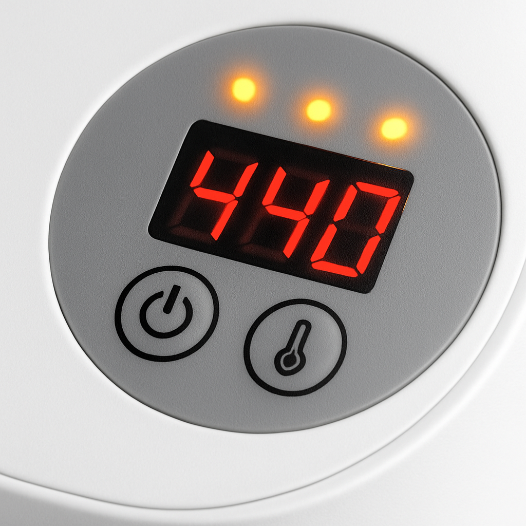 Baby Wipe Warmer with Night Light and 3 Temperature Settings