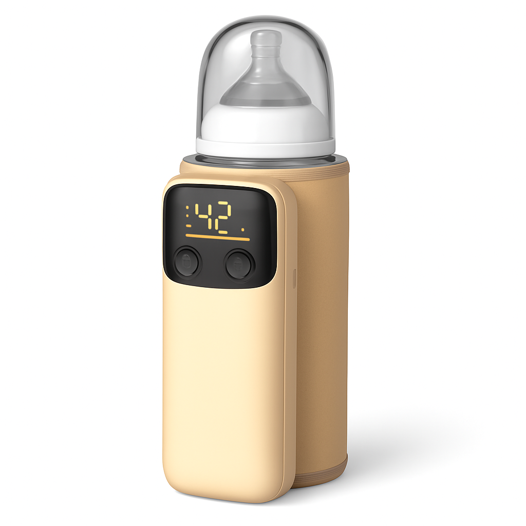 Portable Bottle Warmer with Night Light On-the-Go