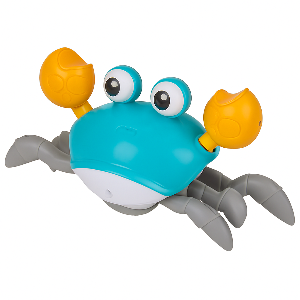 Crawling Crab Baby Toy with Music and LED Lights