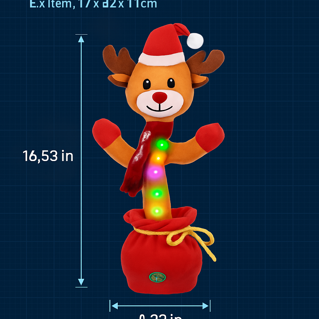 Electric Dance Toy with Singing and Recording