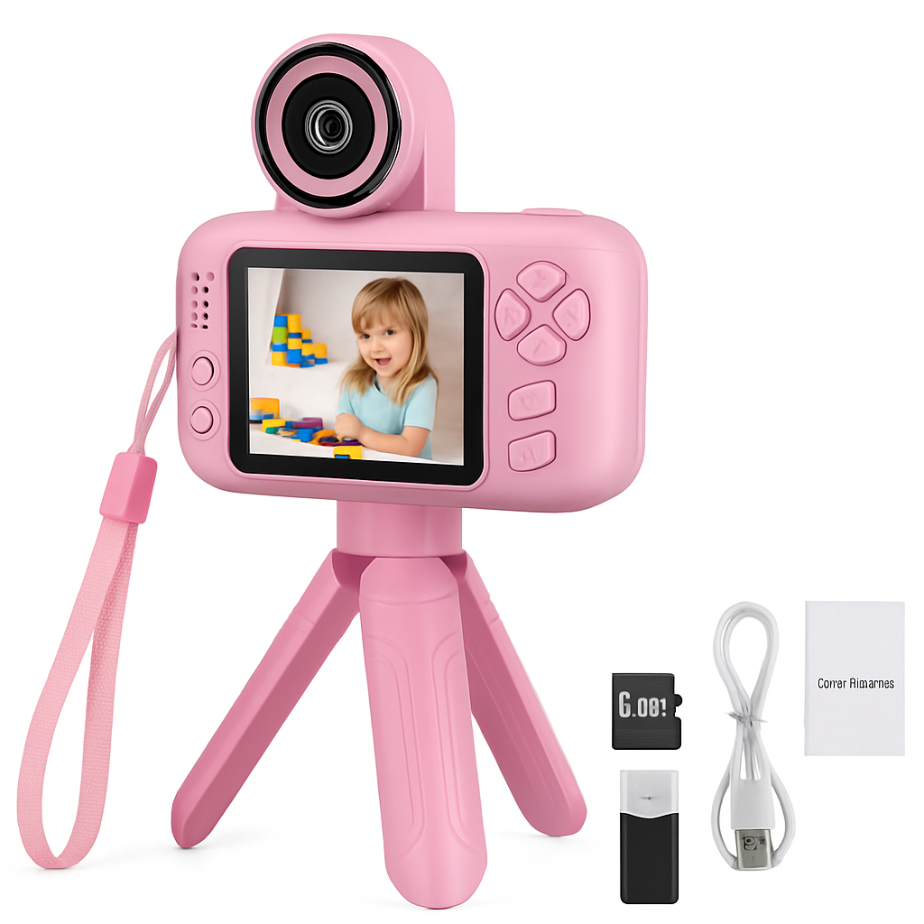 Kids Digital Camera with Flip Lens for Kids
