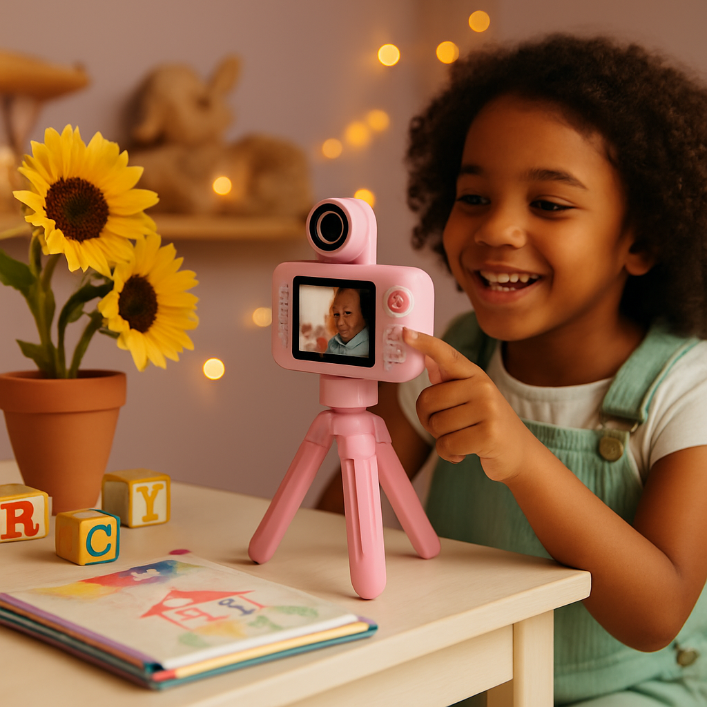 Kids Digital Camera with Flip Lens for Kids