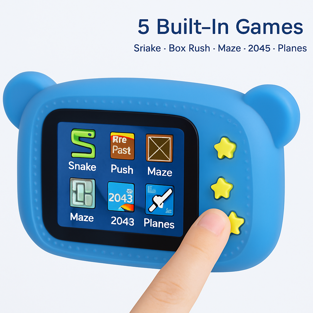 Kids Digital Camera for Children - Compact Shooter