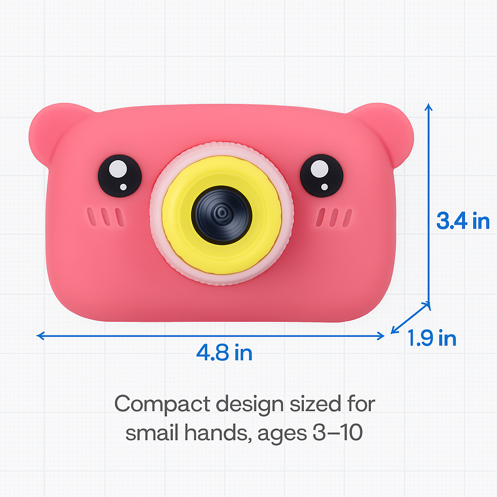 Kids Digital Camera for Children - Compact Shooter