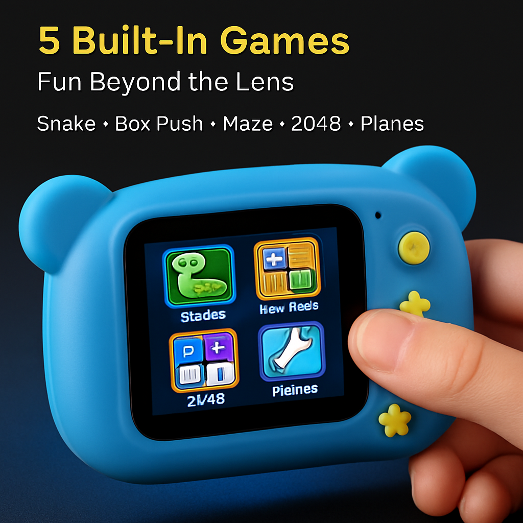 Kids Digital Camera for Children - Compact Shooter