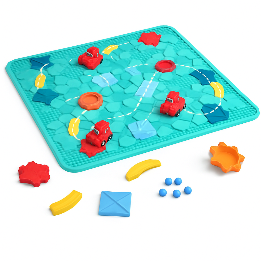 Logical Road Builder Puzzle for STEM Learning