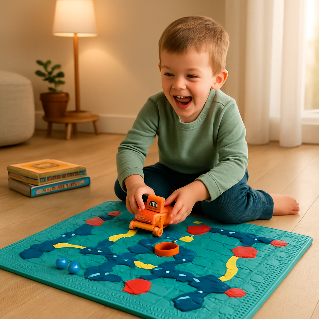 Logical Road Builder Puzzle for STEM Learning