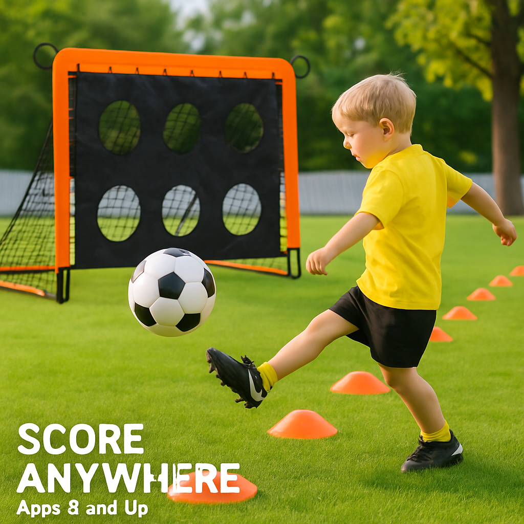 Kids Soccer Goals Set for Backyard Practice Portable