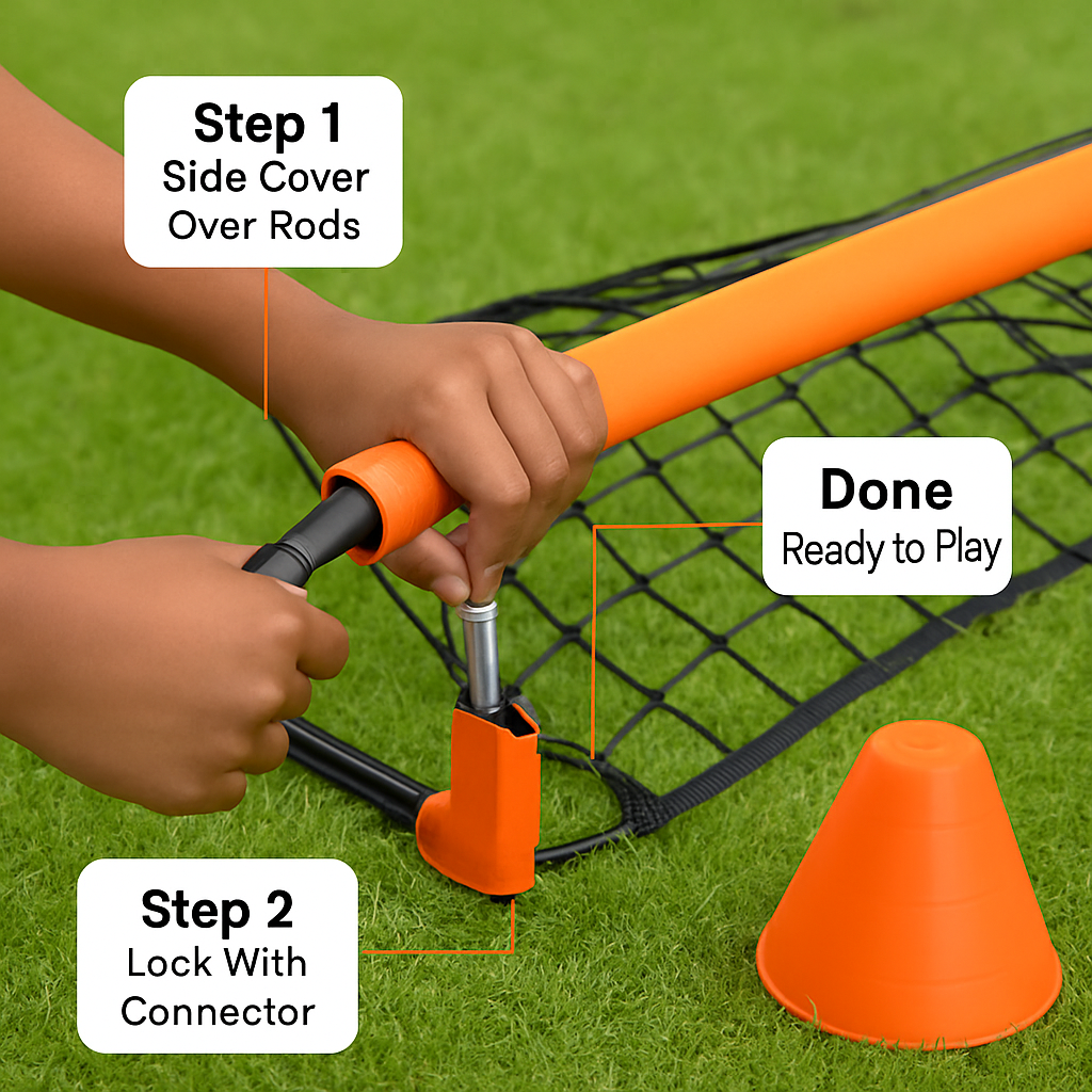 Kids Soccer Goals Set for Backyard Practice Portable