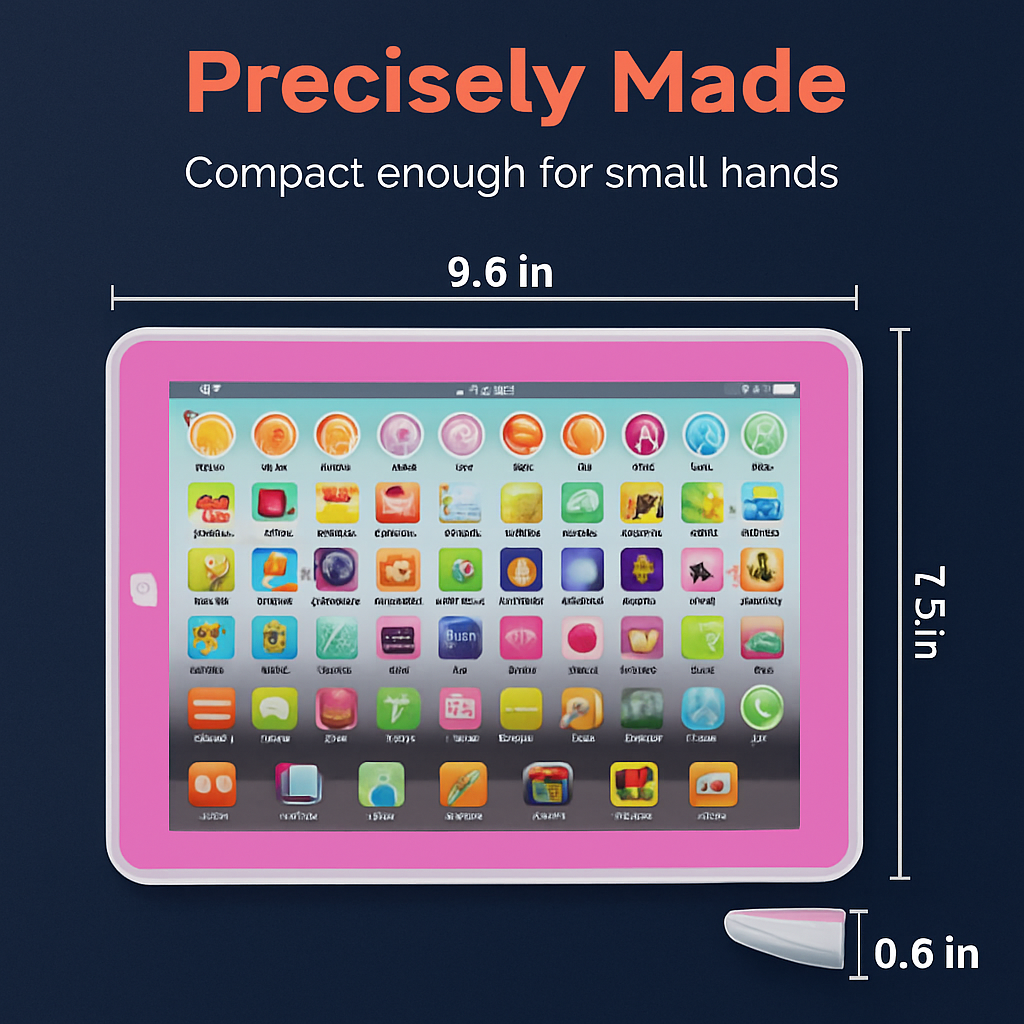 Educational Kids Tablet Toy for Learning and Play