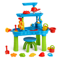 Kid Sand Water Table Rain Shower Play Table