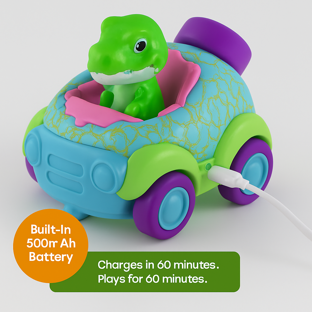 Dinosaur Remote Control Cars for Toddlers