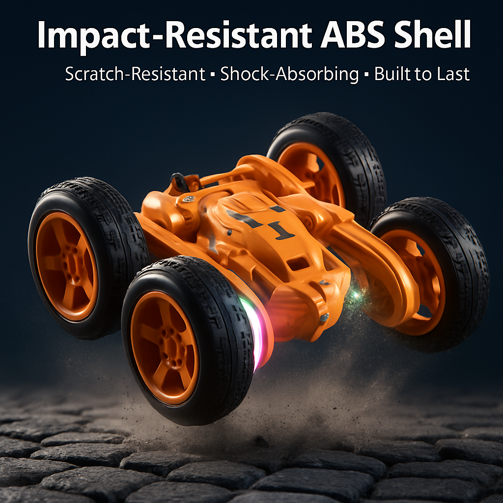 RC Stunt Car with Remote Control and Dual-Sided Driving