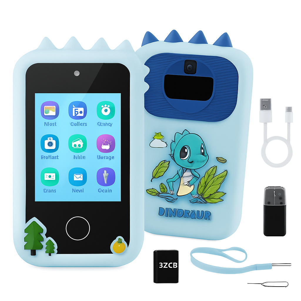 Kids Toy Smartphone Dual Camera Learning Phone