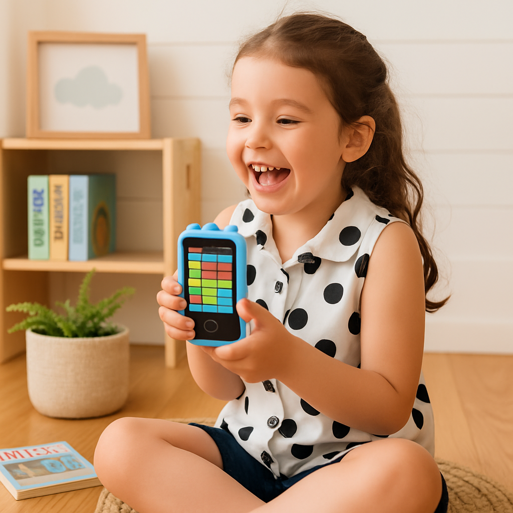 Kids Toy Smartphone Dual Camera Learning Phone