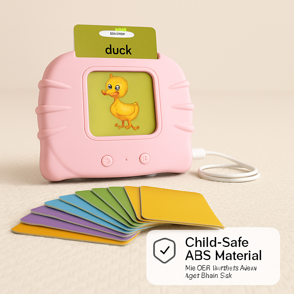 Kids Talking Flash Cards – 224 Word Learning Kit