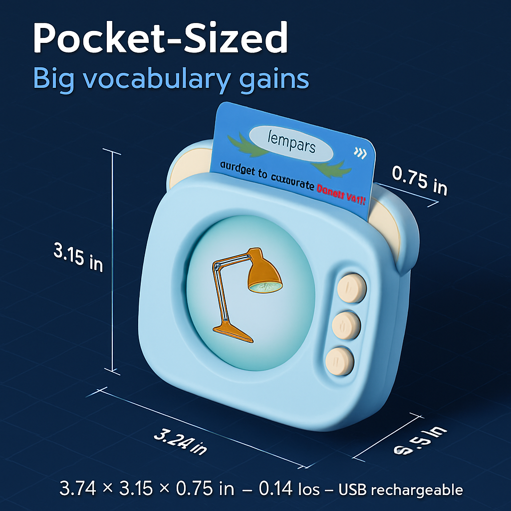 Spanish-English Bilingual Talking Flash Cards