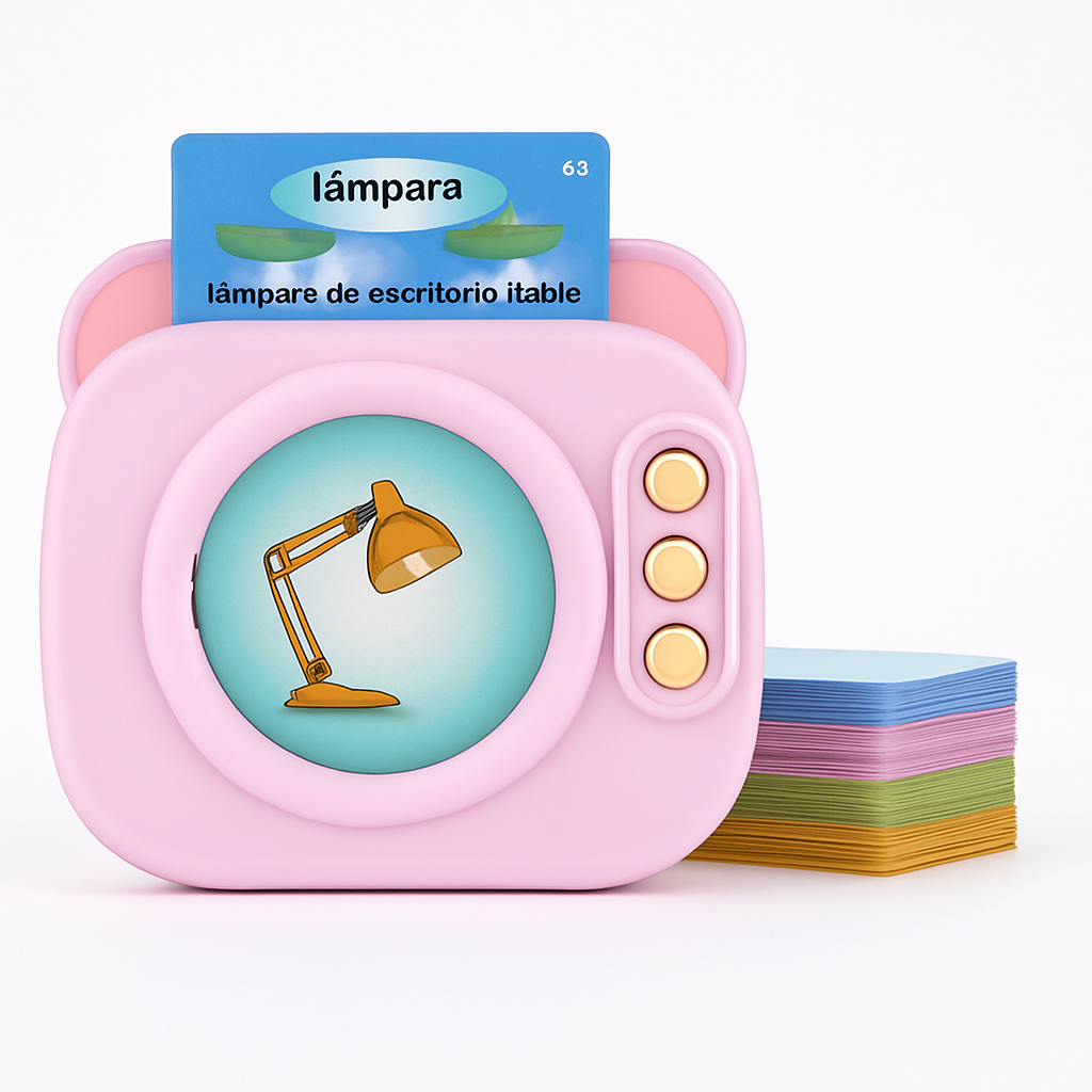 Spanish-English Bilingual Talking Flash Cards