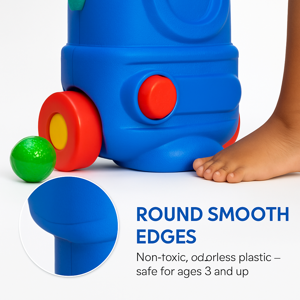 Toddler Golf Set with Cart, Balls, Clubs & Flags