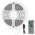 300 LEDs Strip Lights 5M/16.5ft 20 Colors RGB LED Strip IP65 Waterproof w/ Remote