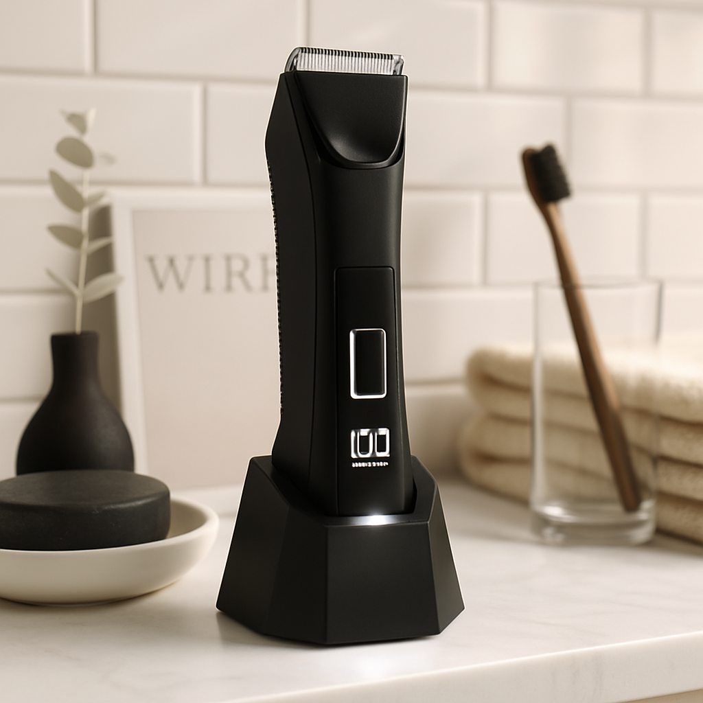 2-in-1 Electric Body Trimmer with LED Light