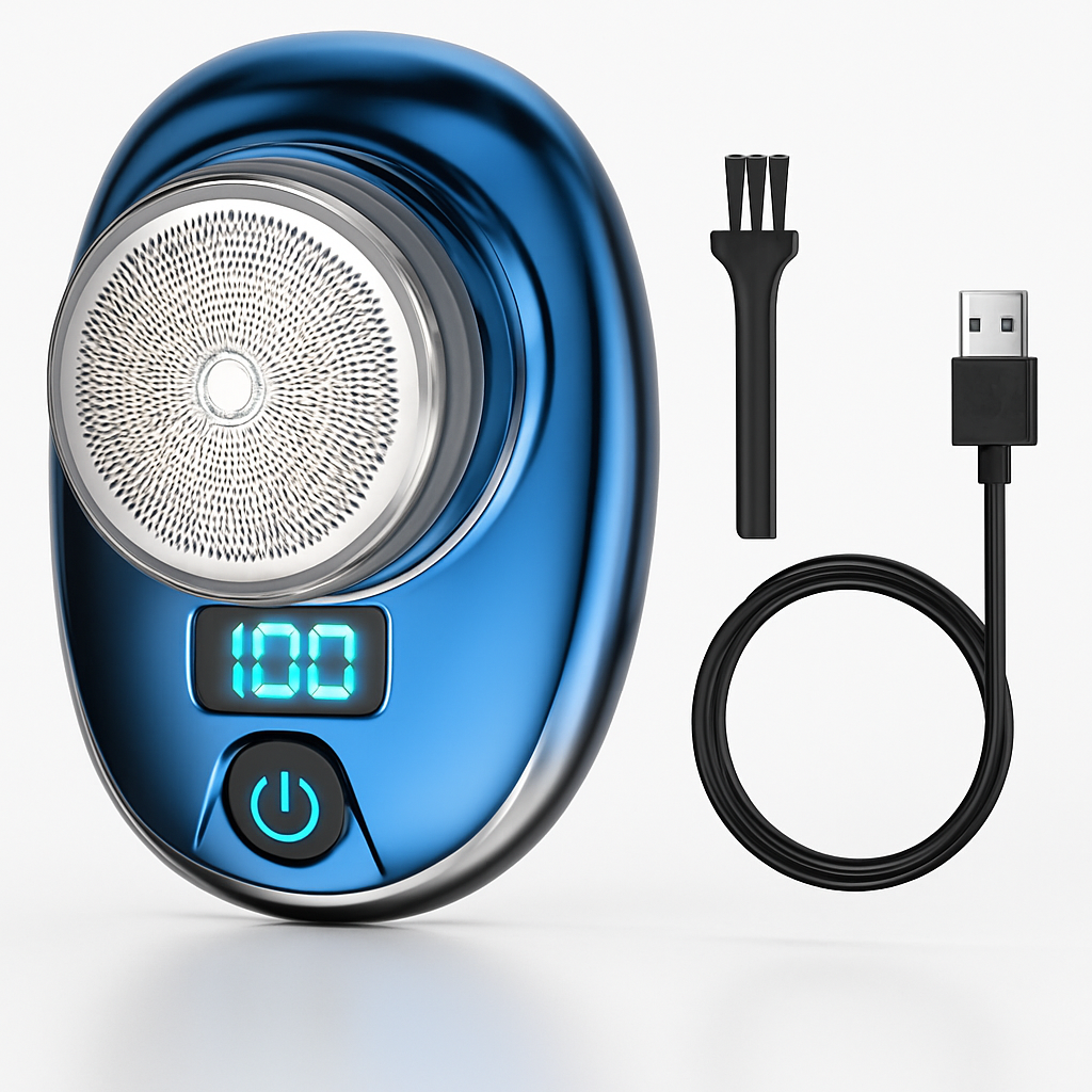 Portable Electric Shaver for Men - Compact, Painless