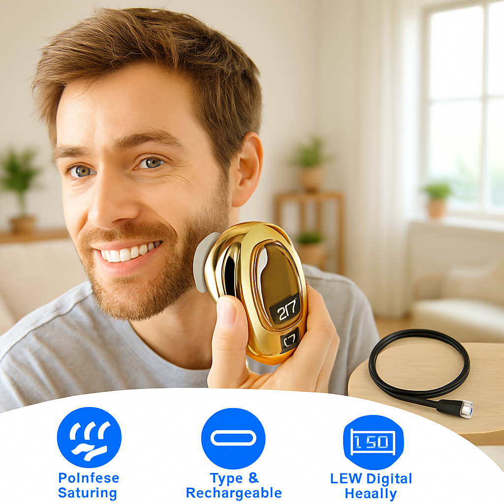 Portable Electric Shaver for Men - Compact, Painless