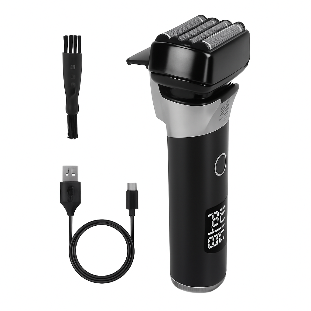 Electric Foil Face Shaver with 5 Precision Blades