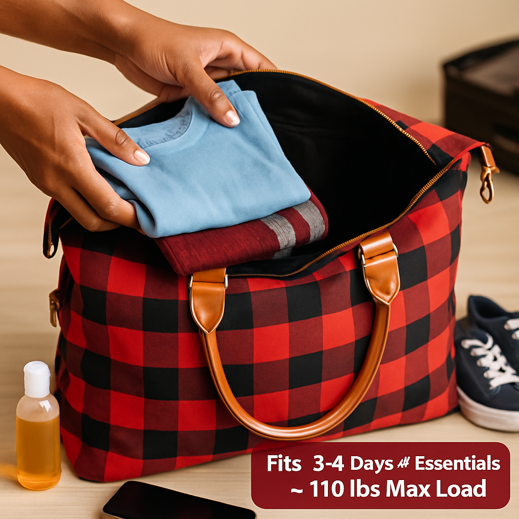 Duffle Bag for Travel and Everyday Use - Versatile