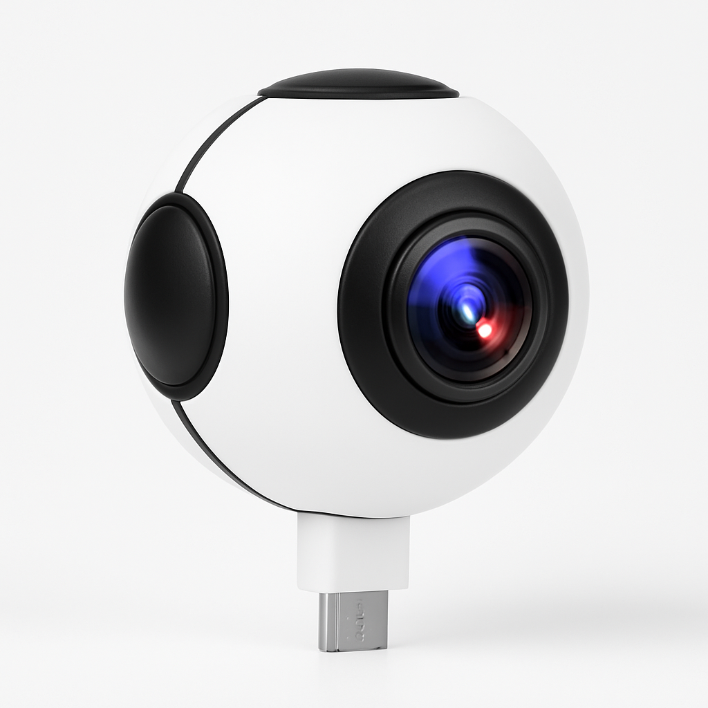 Dual Lens 720° Real-Time Panorama Camera