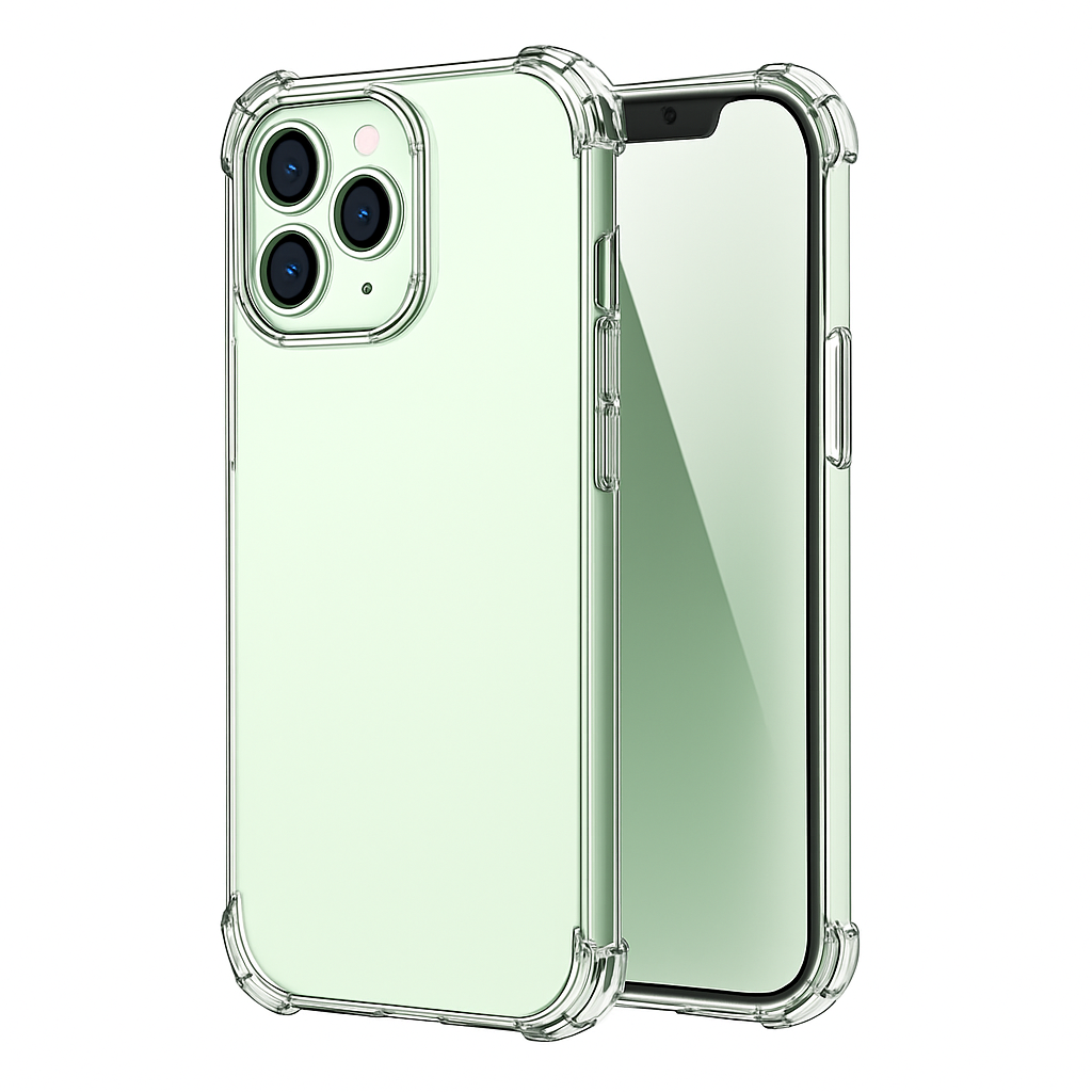 Shockproof Clear Phone Case for iPhone - Protective & Clear