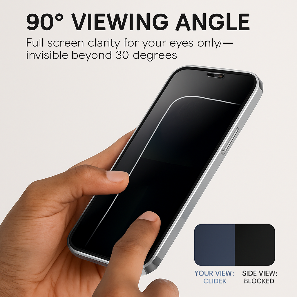 Privacy Magnetic Phone Case 360° Anti-Spy Full Protection