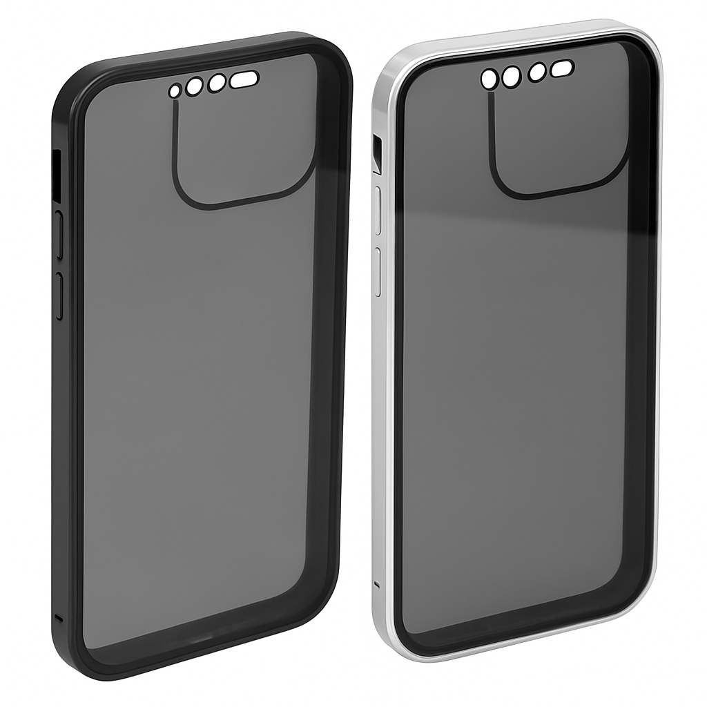 Privacy Magnetic Phone Case 360° Anti-Spy Full Protection