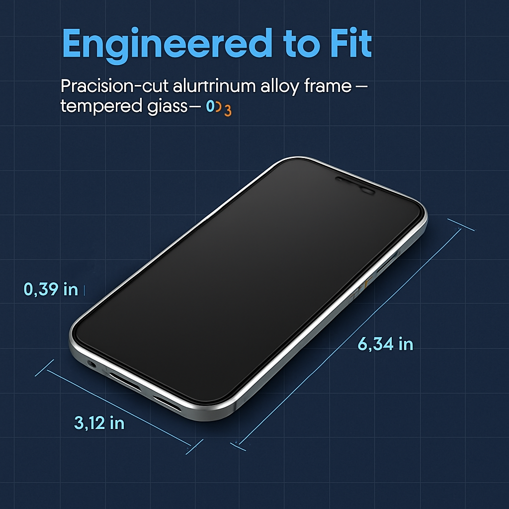 Privacy Magnetic Phone Case 360° Anti-Spy Full Protection