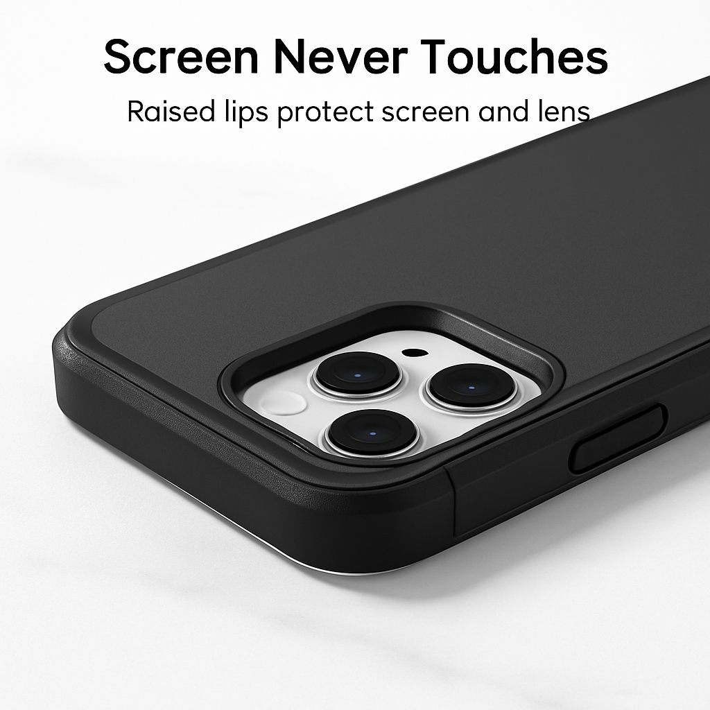 Shockproof Phone Case: All-Round Protection with Belt Clip