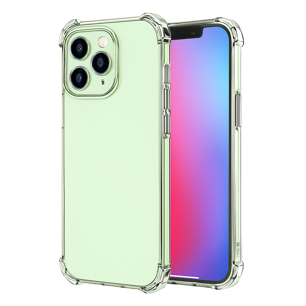 Shockproof Clear Phone Case for iPhone - Protective & Clear