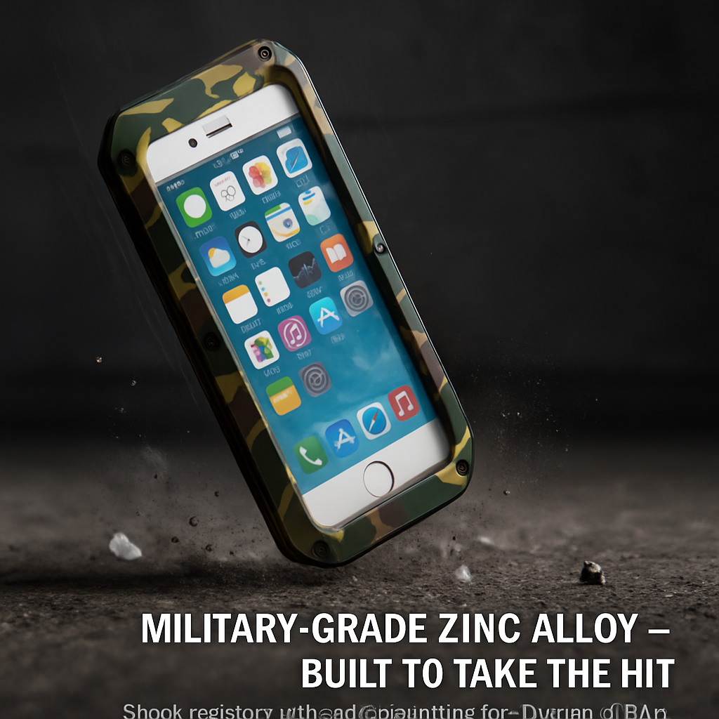 Rugged Shock-Resistant Hybrid Full Cover Case For iPhone 6 Plus
