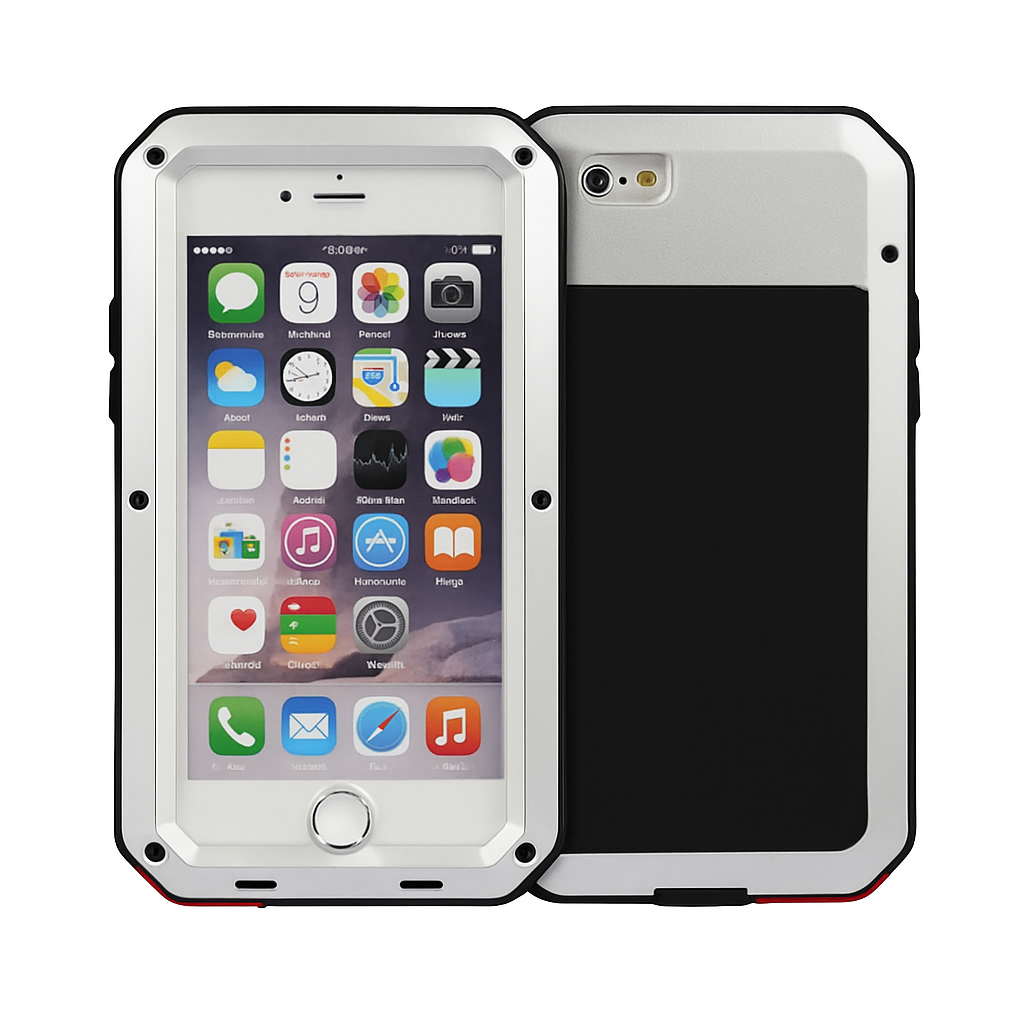 Rugged Shock-Resistant Hybrid Full Cover Case For iPhone 6 Plus