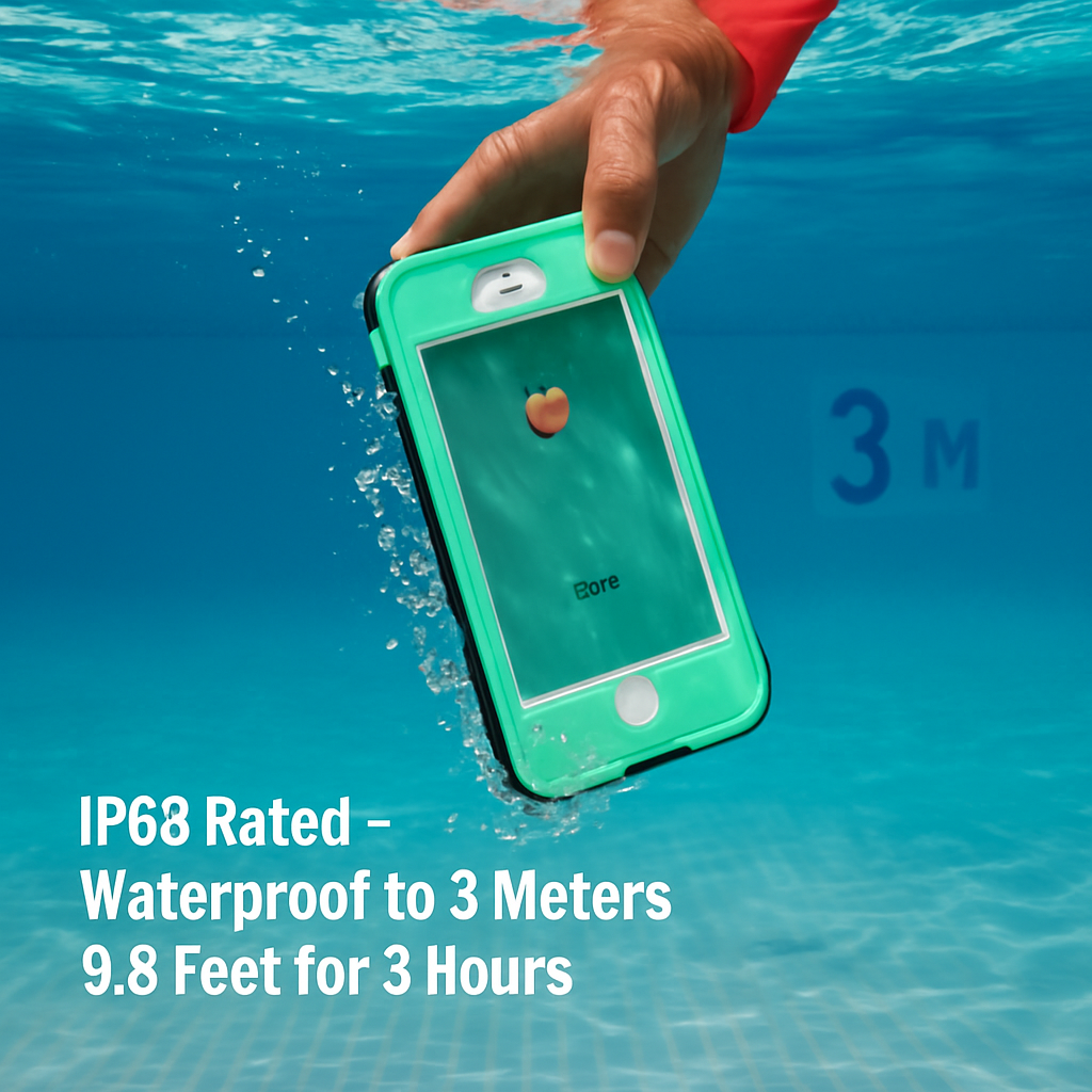 Rugged Water-proof Hybrid Full Cover Case For iPhone 6 Plus