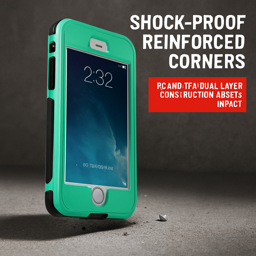 Rugged Water-proof Hybrid Full Cover Case For iPhone 6 Plus