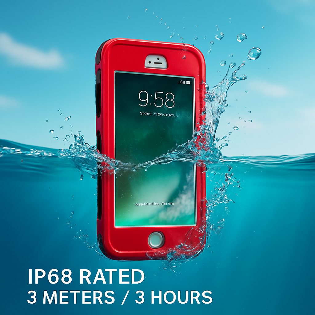 Rugged Water-proof Hybrid Full Cover Case For iPhone 6 Plus
